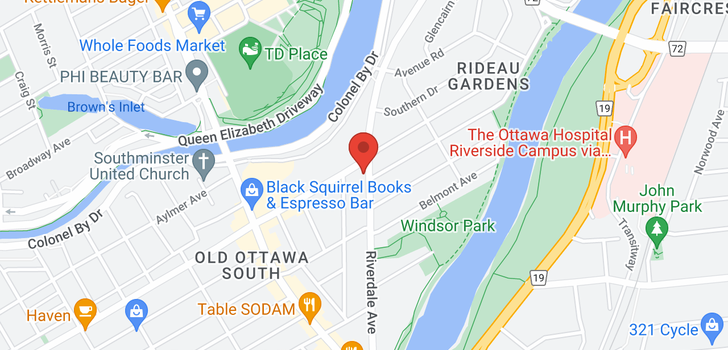 map of 350 RIVERDALE AVENUE